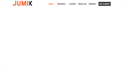 Desktop Screenshot of jumixdesign.com